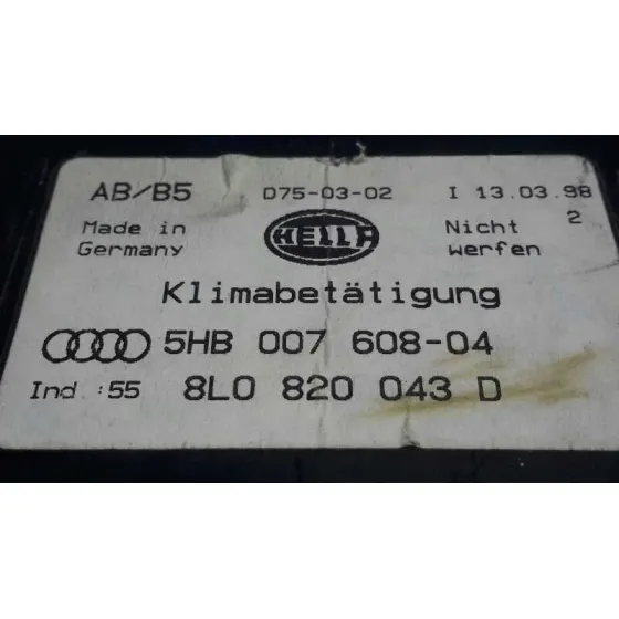 Mando Climatizador para Audi A3 (8L)