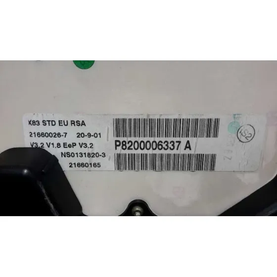 Cuadro Instrumentos para Renault Trafic Caja Cerrada (Ab 4.01)