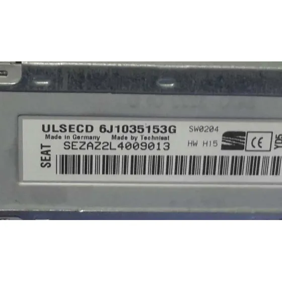 Sistema Audio / Radio Cd para Seat Ibiza (6J5)