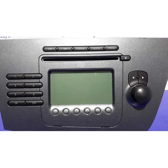 Sistema Audio / Radio Cd para Seat Leon (1P1)
