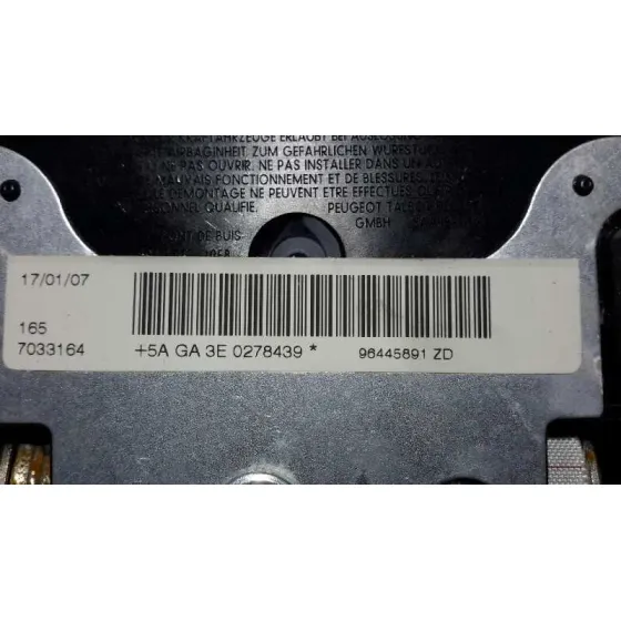 Airbag Delantero Izquierdo para Peugeot 407 Coupe