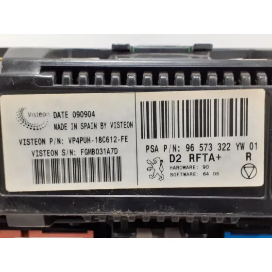 Mando Climatizador para Peugeot 407 Sw