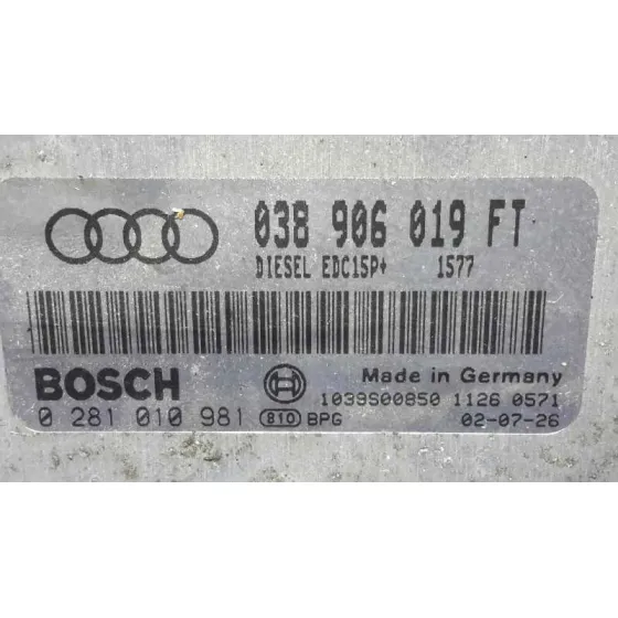 Centralita Motor Uce para Audi A3 (8L)