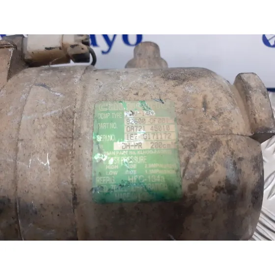 Compresor Aire Acondicionado para Nissan Terrano/Terrano.ii (R20)