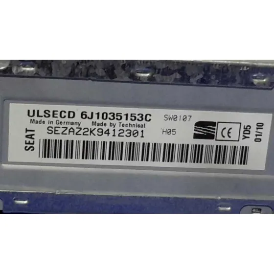 Sistema Audio / Radio Cd para Seat Ibiza (6J5)