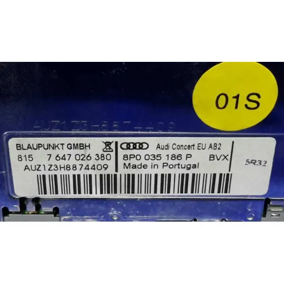 Sistema Audio / Radio Cd para Audi A3 (8P)