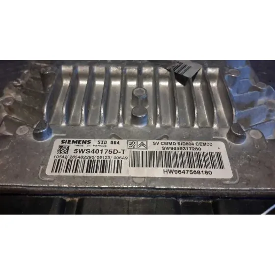 Centralita Motor Uce para Peugeot 1007