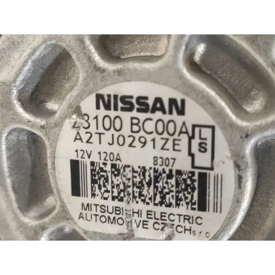Alternador para Nissan Qashqai (J10)