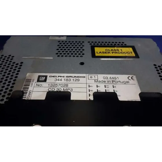 Sistema Audio / Radio Cd para Opel Corsa D