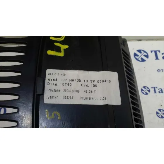 Sistema Navegacion Gps para Bmw Serie 5 Berlina (E60)