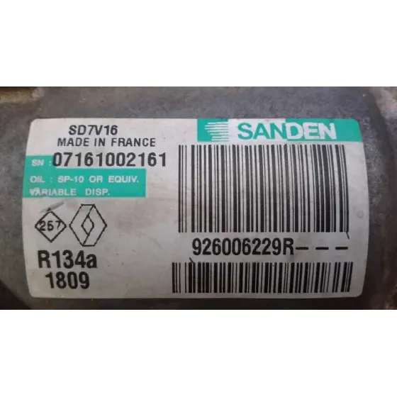 Compresor Aire Acondicionado para Dacia Sandero