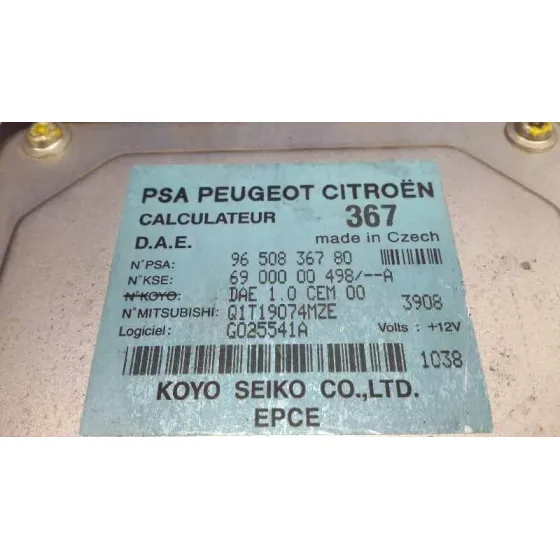 Centralita Check Control para Citroën C3