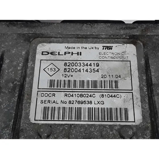 Centralita Motor Uce para Renault Megane Ii Familiar