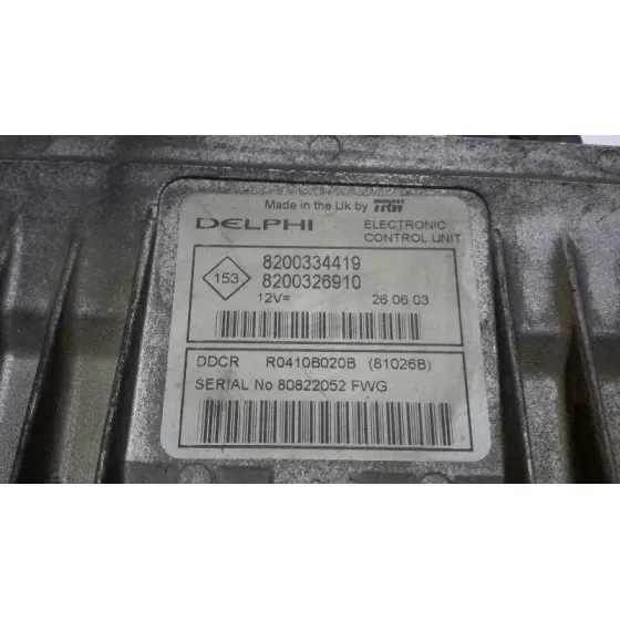 Centralita Motor Uce para Renault Scenic Ii