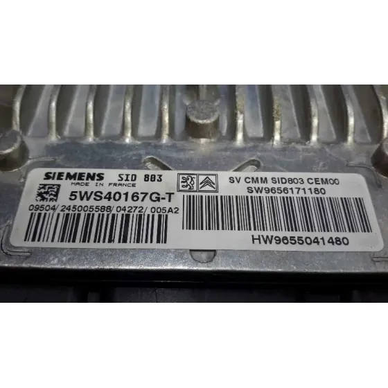 Centralita Motor Uce para Peugeot 407