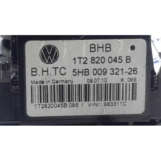 Mando Calefaccion / Aire Acondicionado para Seat Leon (1P1)