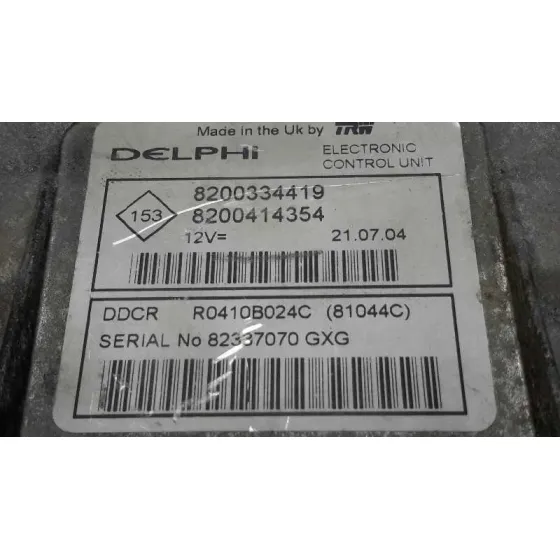 Centralita Motor Uce para Renault Scenic Ii