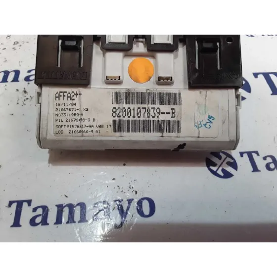 Pantalla / Mando Multifuncion para Renault Megane Ii Coupe/Cabrio