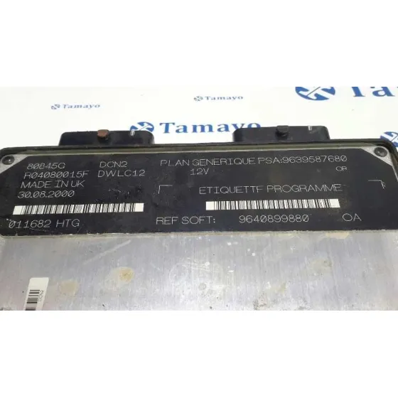 Centralita Motor Uce para Peugeot 206 Berlina