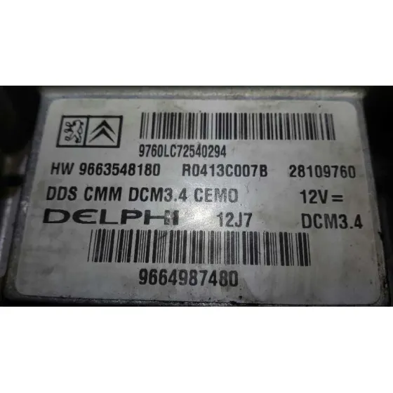 Centralita Motor Uce para Peugeot 308