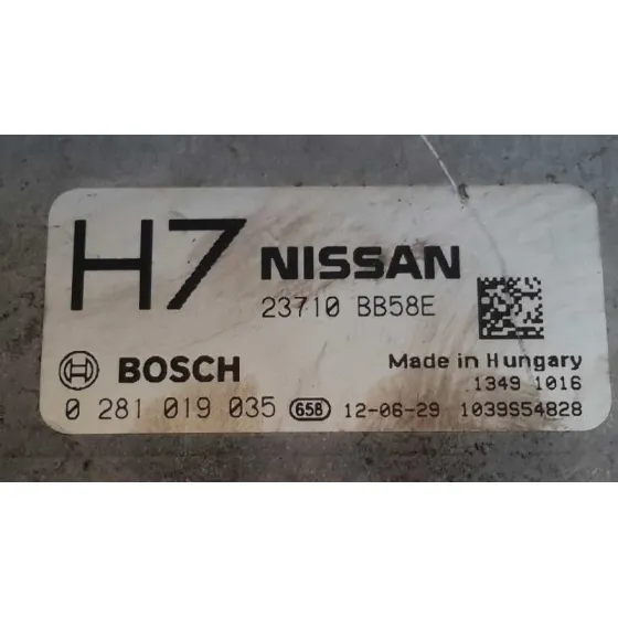 Centralita Motor Uce para Nissan Qashqai (J10)