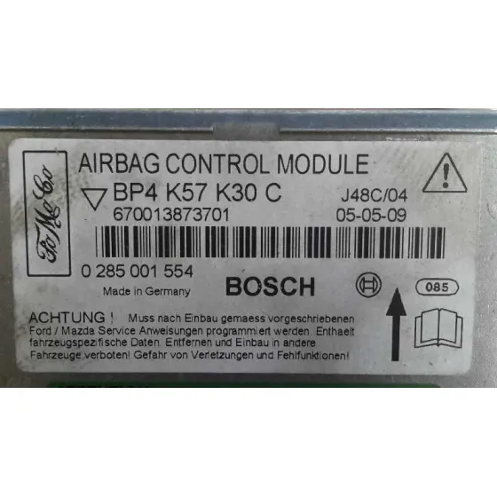 Centralita Airbag para Mazda 3 Berlina (Bk)