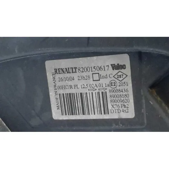 Faro Derecho para Renault Kangoo (F/Kc0)