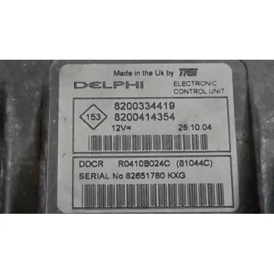 Centralita Motor Uce para Renault Scenic Ii