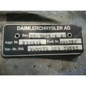Caja Cambios para Volkswagen Lt Caja Abierta (Mod. 1997)