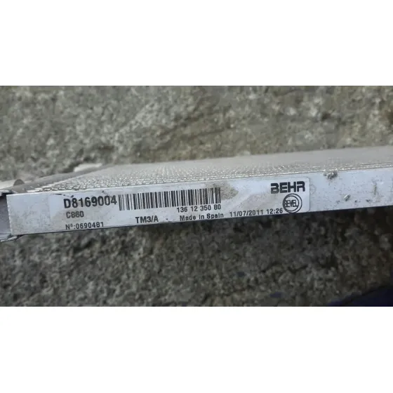 Condensador / Radiador Aire Acondicionado para Fiat Ducato Maxi Caja Abierta (09.2006 =>)