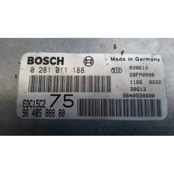 Centralita Motor Uce para Peugeot 206 Berlina