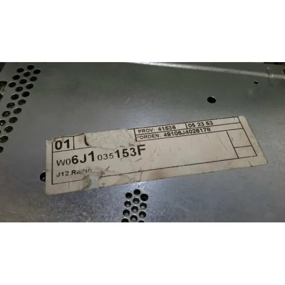 Sistema Audio / Radio Cd para Seat Ibiza St (6J8)