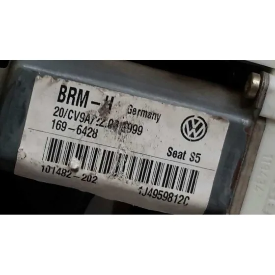 Elevalunas Trasero Derecho para Seat Toledo (1M2)