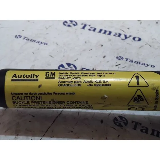 Pretensor Airbag Izquierdo para Opel Corsa C