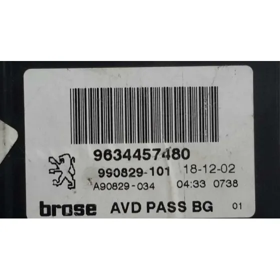 Motor Elevalunas Delantero Izquierdo para Peugeot 307 (S1)