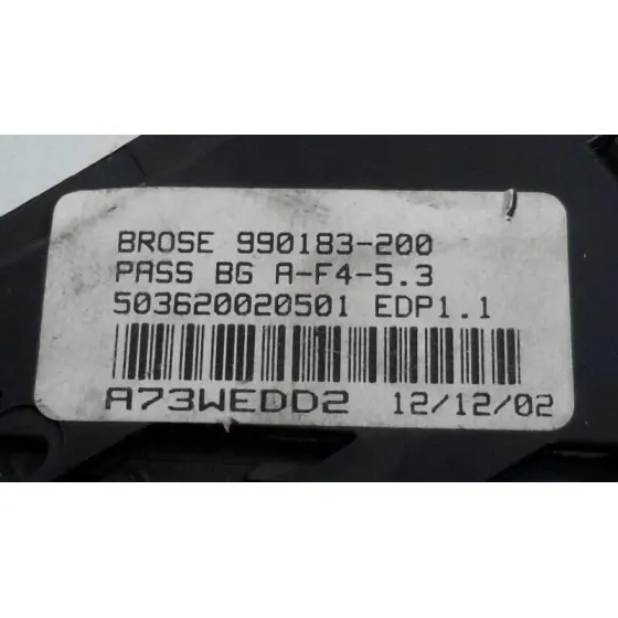 Motor Elevalunas Delantero Izquierdo para Peugeot 307 (S1)