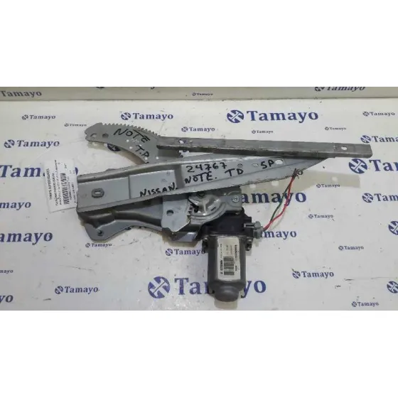 Elevalunas Trasero Derecho para Nissan Note (E11E)