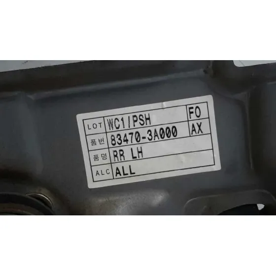 Motor Elevalunas Trasero Izquierdo para Hyundai Trajet (Fo)