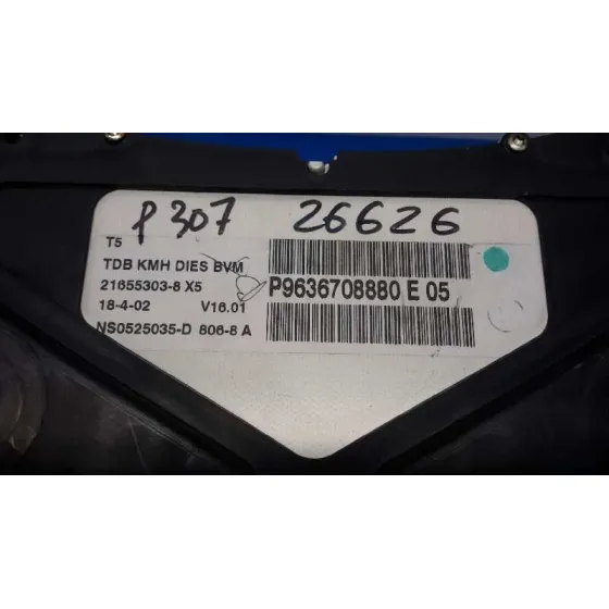 Cuadro Instrumentos para Peugeot 307 Break / Sw (S1)