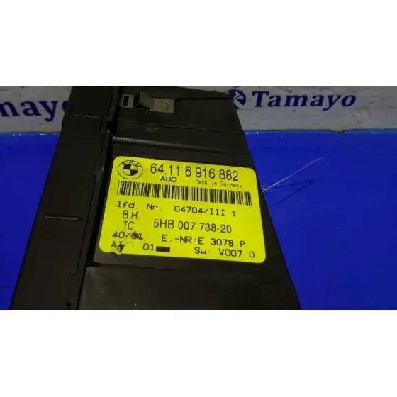 Mando Climatizador para Bmw Serie 3 Berlina (E46)
