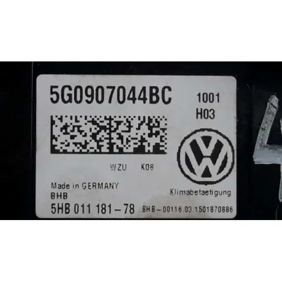 Mando Climatizador para Volkswagen Golf Vii Lim. (5G1)