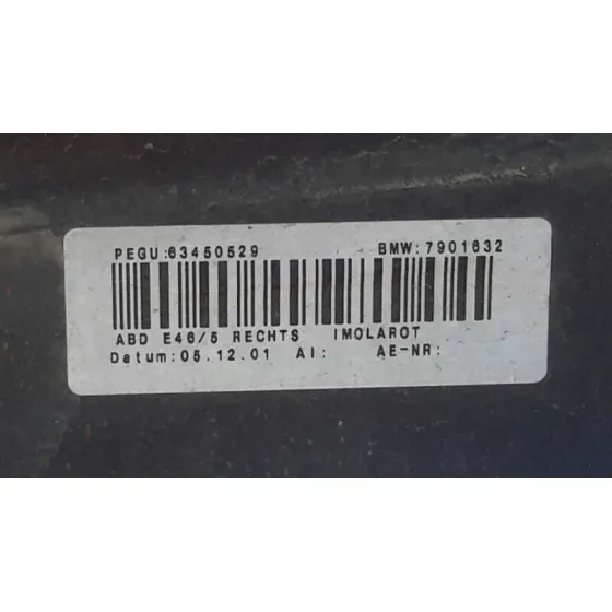 Talonera Izquierda para Bmw Serie 3 Compact (E46)