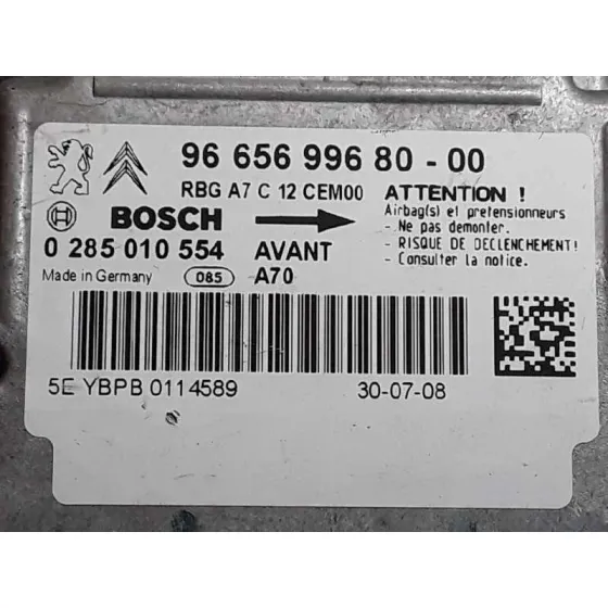 Centralita Airbag para Peugeot 207