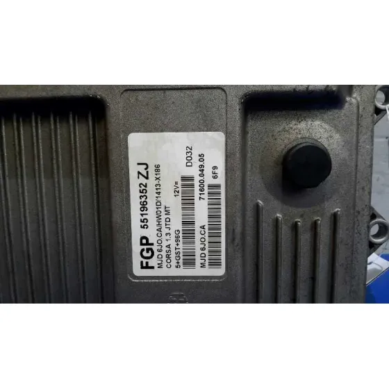 Centralita Motor Uce para Opel Corsa C