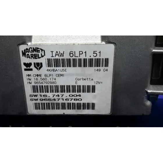 Centralita Motor Uce para Peugeot 307 Cc (S1)
