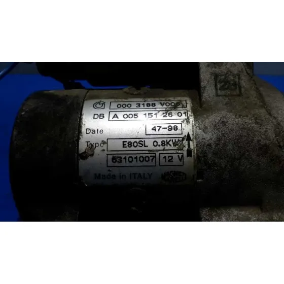 Motor Arranque para Smart Micro Compact Car