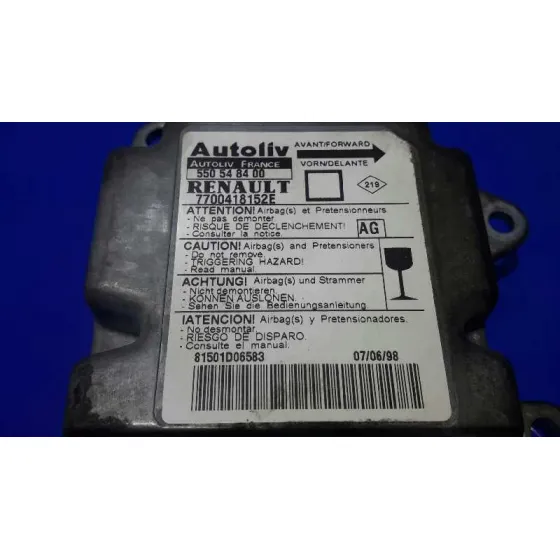 Centralita Airbag para Renault Megane I Coach/Coupe (Da0)