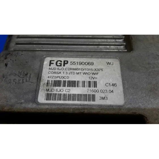 Centralita Motor Uce para Opel Corsa C