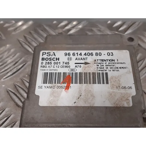 Centralita Airbag para Peugeot 207