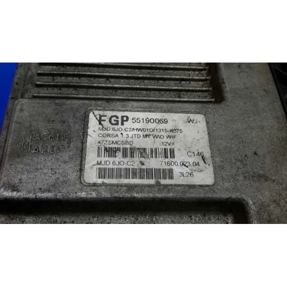 Centralita Motor Uce para Opel Corsa C